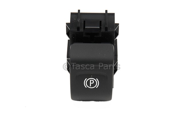 12771420 - : Jet Black and Ice Blue Parking Brake Switch for Buick: Regal | Chevrolet: Malibu Image