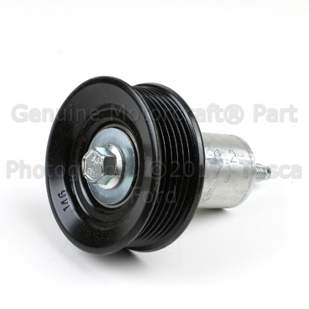 3C2Z8678CB - Cooling System: Idler Pulley for Ford: E-350 Super Duty, E-450 Super Duty, F-250 Super Duty, F-350 Super Duty, F-450 Super Duty, F-550 Super Duty Image