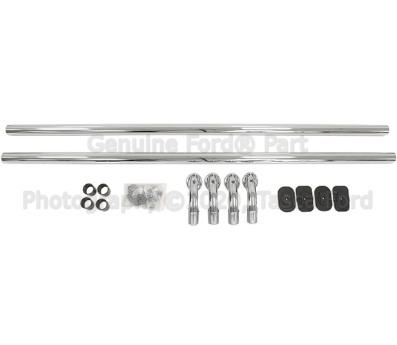 VFL3Z9955200B - Exterior: Bed Rails, Chrome With Chrome End Caps for Ford: F-150 Image