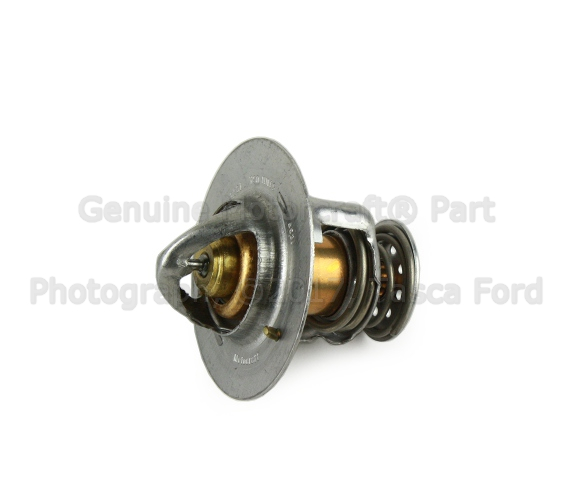 7C3Z8575B - Cooling System: Thermostat for Ford: E-350 Club Wagon, E-350 Econoline, E-350 Econoline Club Wagon, E-350 Super Duty, E-450 Econoline Super Duty, E-450 Super Duty, E-550 Econoline Super Duty, E-550 Super Duty, Econoline Super Duty, Excursion, F-250 Super Duty, F-350 Super Duty, F-450 Super Duty, F-550 Super Duty Image