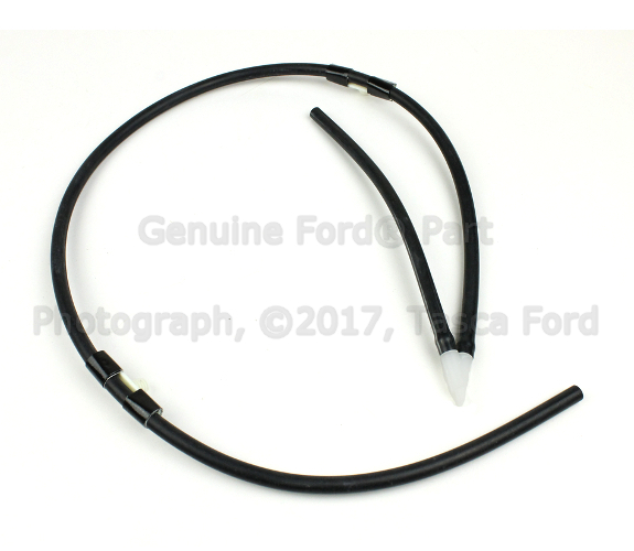 YC2Z17K605AA - Body: Upper Hose for Ford: E-150, E-250, E-350 Super Duty, E-450 Super Duty Image