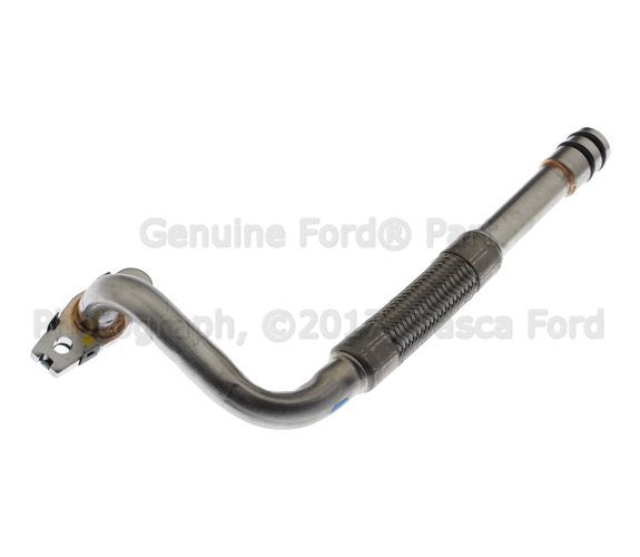 GB5Z9T515A - Engine: Turbocharger Oil Line for Ford: Explorer, Flex, Police Interceptor Sedan, Police Interceptor Utility, Taurus | Lincoln: MKS, MKT Image