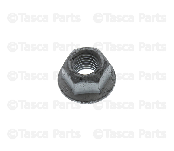 6502698 - Rear Suspension: Hex Flange Lock Nut, Mounting for Chrysler: 200, Aspen, Pacifica, Sebring, Town &amp; Country, Voyager | Dodge: Avenger, Caravan, Dakota, Dart, Durango, Grand Caravan, Journey, Ram 1500, Ram 2500, Ram 3500, Viper | Jeep: Commander, Grand Cherokee, Liberty, Wrangler | Ram: 1500, 1500 Classic, 2500, 3500, C/V, Dakota | SRT: Viper Image