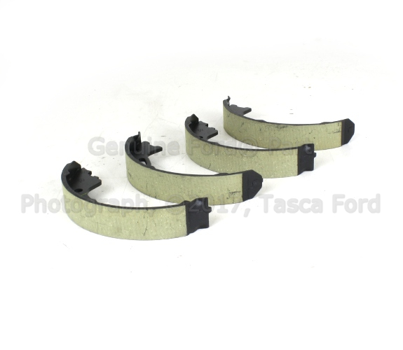 6W1Z2N712A - Brakes: Park Brake Shoes for Ford: Crown Victoria, Ranger | Lincoln: Town Car | Mercury: Grand Marquis, Marauder Image