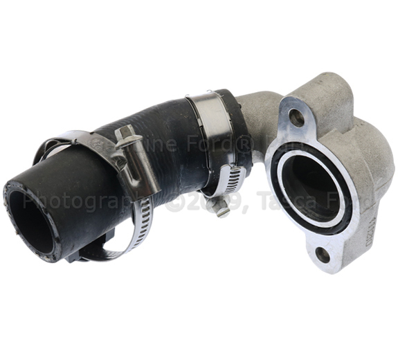 9L8Z8A505A - Cooling System: Outlet Tube for Ford: Escape, Fusion | Mercury: Mariner, Milan Image