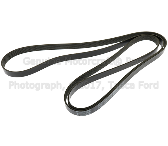 F8TZ8620GC - Cooling System: Serpentine Belt for Ford: F-250 Super Duty, F-350 Super Duty, F-450 Super Duty, F-550 Super Duty Image