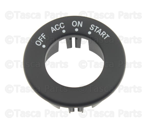 5026272AC - : Ignition Key Cylinder Trim Ring for Chrysler: Town &amp; Country | Dodge: Grand Caravan Image