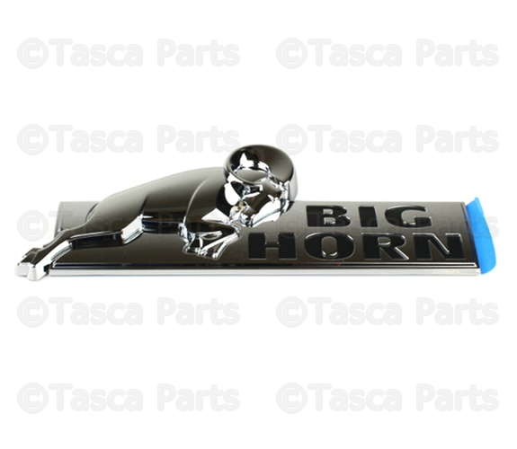 55372894AA - Exterior Ornamentation: Nameplate for Dodge: Dakota, Ram 1500, Ram 2500, Ram 3500 | Ram: 1500, 1500 Classic, 2500, 3500, Dakota Image