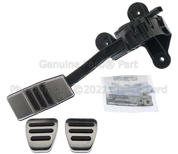 BR3Z9G757D - Interior: Sport Pedals - For Manual Transmission for Ford: Mustang Image