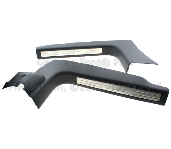 8T4Z78132A08AB - Exterior: Door Sill Plate, 4-Piece Kit for Ford: Edge Image