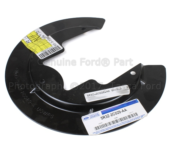 5R3Z2C029AA - Brakes: Splash Shield for Ford: Mustang Image