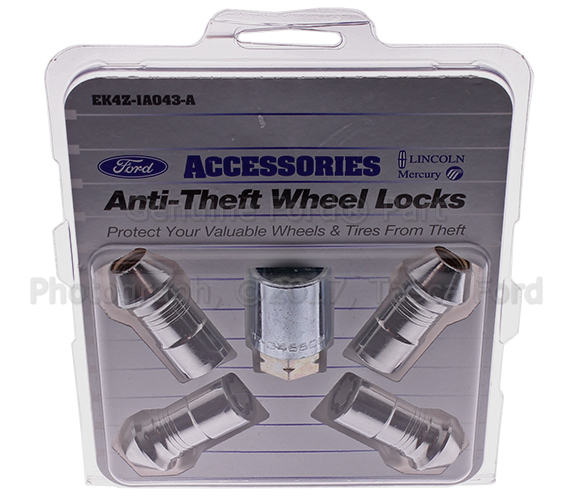 EK4Z1A043A - Suspension: Wheel Lock Kit for Ford: E-Transit, Expedition, F-150, F-150 Lightning, Mustang, Mustang Mach-E, Transit-150, Transit-250, Transit-350, Transit-350 HD | Lincoln: Navigator Image
