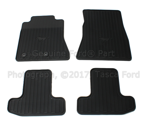 FR3Z6313300BA - Interior: Floor Mats, All Weather Set for Ford: Mustang Image