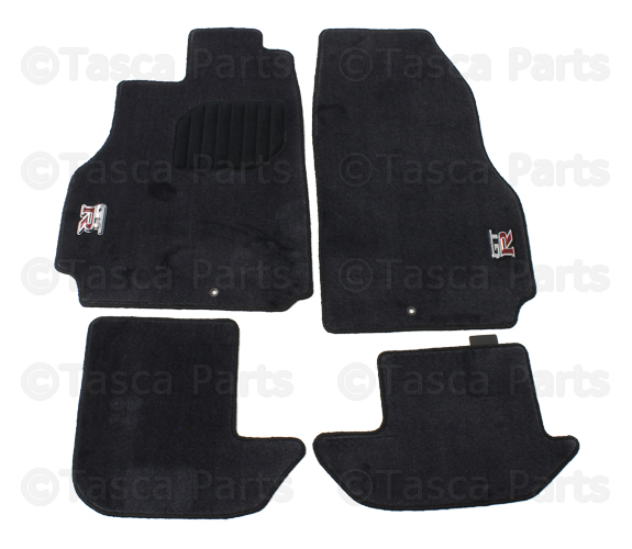 G4900JF31A - Interior: Carpeted Floor Mats - Non-Sport with Metal Logo (2-piece) for Nissan: Altima, GT-R Image