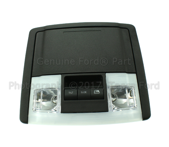 BC3Z26519A70AB - Body: Overhead Console for Ford: F-250 Super Duty, F-350 Super Duty, F-450 Super Duty Image