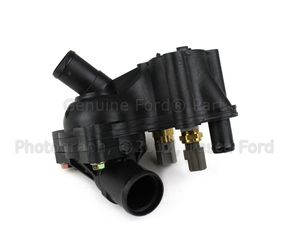 YU3Z8A586AA - : Engine Coolant Thermostat Kit for Ford: Explorer, Explorer Sport, Explorer Sport Trac | Mercury: Mountaineer Image