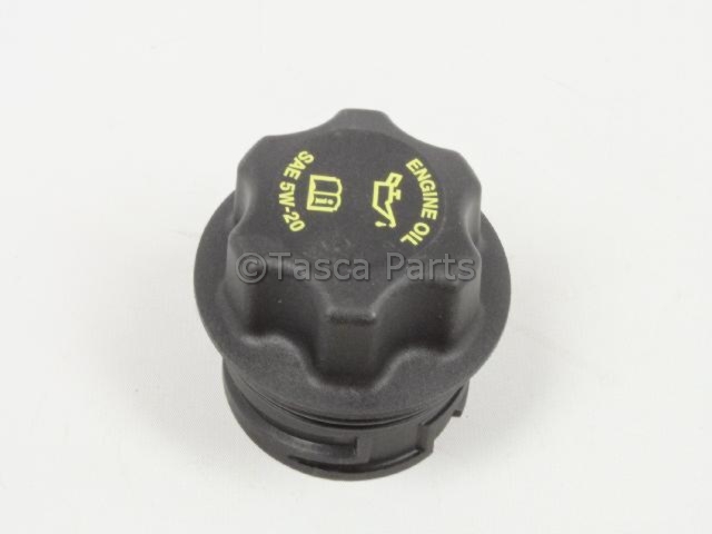 53034076AA - Engine 4.7L Eight Cylinder: Oil Filler Cap for Chrysler: Aspen | Dodge: Dakota, Durango, Nitro, Ram 1500 | Jeep: Commander, Grand Cherokee, Liberty Image