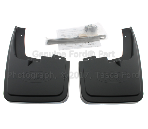FL3Z16A550DA - Exterior: Splash Guards, Molded, Rear Pair for Ford: F-150 Image