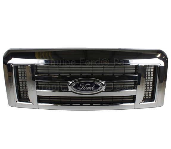 9C2Z8200AA - Body: Grille for Ford: E-150, E-250, E-350 Super Duty, E-450 Super Duty Image