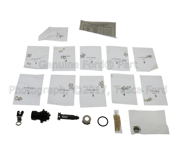 FL3Z1521990A - Body: Lock Cylinder for Ford: F-150, F-250 Super Duty, F-350 Super Duty, F-450 Super Duty Image