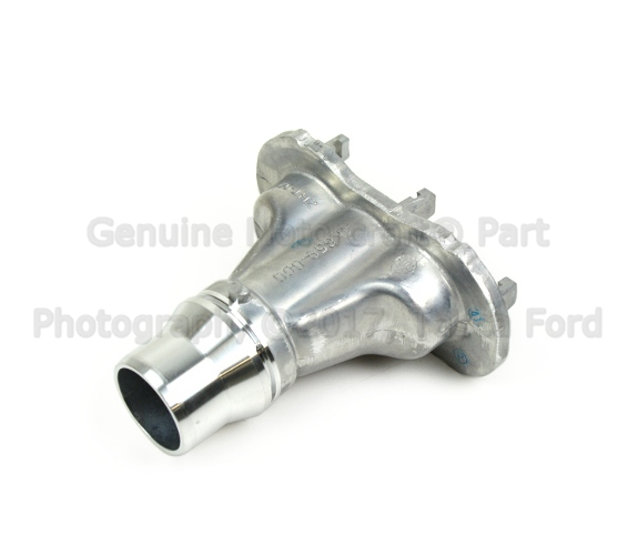8C3Z8592N - Cooling System: Water Outlet for Ford: F-250 Super Duty, F-350 Super Duty, F-450 Super Duty, F-550 Super Duty Image