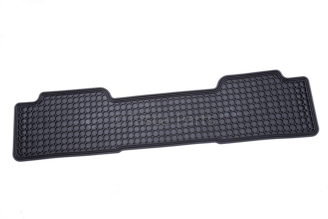 12498631 - Interior: Floor Mats, All-Weather, Rear for Chevrolet: Silverado 1500, Silverado 1500 Classic, Suburban 1500, Suburban 2500, Tahoe | GMC: Yukon, Yukon XL 1500, Yukon XL 2500 Image