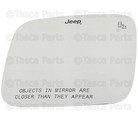 68290189AA - : Mirror Glass - Driver's Side (LH) for Mopar Image
