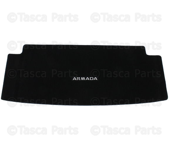 999E35ZW0A - : Cargo Area Protector - Carpeted, Black for Nissan Image