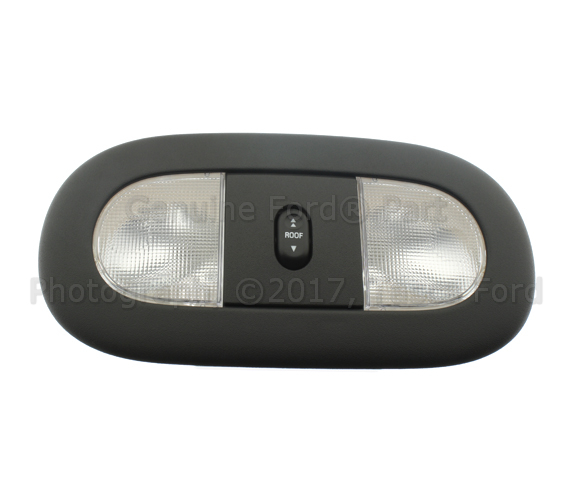 8C3Z25519A70AE - Body: Overhead Console for Ford: F-250 Super Duty, F-350 Super Duty, F-450 Super Duty Image