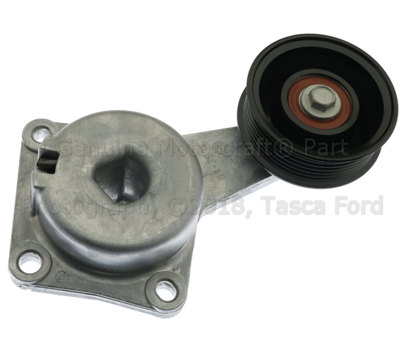 2L3Z6B209CA - Cooling System: Belt Tensioner for Ford: E-150, E-150 Club Wagon, E-150 Econoline, E-150 Econoline Club Wagon, E-250, E-250 Econoline, E-350 Club Wagon, E-350 Econoline, E-350 Econoline Club Wagon, E-350 Super Duty, E-450 Econoline Super Duty, E-450 Super Duty, Econoline Super Duty, F-150, F-150 Heritage, F-250, F-250 Super Duty, F-350 Super Duty, F-450 Super Duty, F-550 Super Duty | Lincoln: Mark LT Image