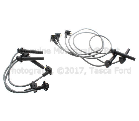 F5PZ12259JA - Ignition: Spark Plug Wire Set for Ford Image