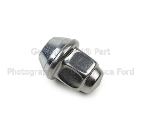 9R3Z1012A - Suspension: Wheel Nut for Ford: Bronco, Crown Victoria, Escort, F-150, F-250, F-350, Mustang | Lincoln: Town Car | Mercury: Grand Marquis, Lynx, Marauder Image
