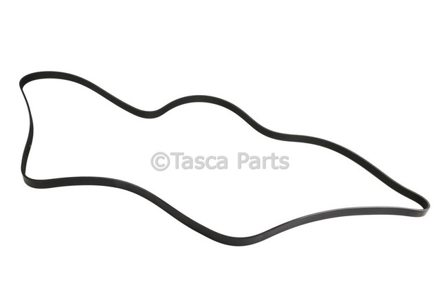 19244952 - Cooling System: Serpentine Belt for Chevrolet: Astro, Blazer, C1500, C2500, C3500, C3500HD, G10, G20, G30, K1500 Pickup, K2500 Pickup, K3500 Pickup, P30, Suburban C1500, Suburban C2500, Suburban K1500, Suburban K2500, Suburban R2500, Tahoe | GMC: C1500 Pickup, C2500 Pickup, C3500 Pickup, C3500HD, G1500, G2500, G3500, K1500 Pickup, K2500 Pickup, K3500 Pickup, P3500, Safari, Suburban C1500, Suburban C2500, Suburban K1500, Suburban K2500, Suburban R2500, Yukon Image