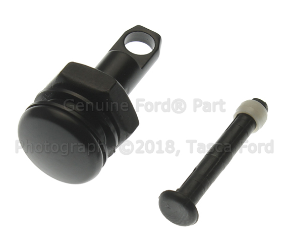 F81Z28223A52AA - Body: Latch Retainer Assembly for Ford: F-250 Super Duty, F-350 Super Duty Image