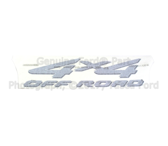 YC3Z9925622AAB - Body: Decal for Ford: F-250 Super Duty, F-350 Super Duty, F-450 Super Duty, F-550 Super Duty Image