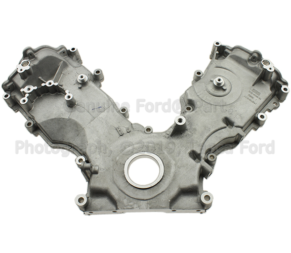 5C3Z6019AA - Engine: Timing Cover for Ford: E-350 Club Wagon, E-350 Super Duty, E-450 Super Duty, Excursion, F-250 Super Duty, F-350 Super Duty, F-450 Super Duty, F-550 Super Duty Image