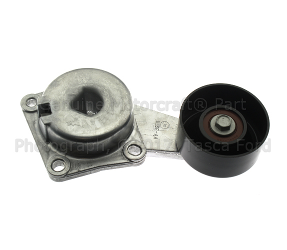 1L3Z6B209AA - Cooling System: Belt Tensioner for Ford: E-150, E-150 Club Wagon, E-150 Econoline, E-150 Econoline Club Wagon, E-250, E-250 Econoline, E-350 Club Wagon, E-350 Econoline, E-350 Econoline Club Wagon, E-350 Super Duty, E-450 Econoline Super Duty, E-450 Super Duty, E-550 Econoline Super Duty, E-550 Super Duty, Econoline Super Duty, Excursion, Expedition, F-150, F-150 Heritage, F-250, F-250 Super Duty, F-350 Super Duty, F-450 Super Duty, F-550 Super Duty | Lincoln: Blackwood, Mark LT, Navigator Image
