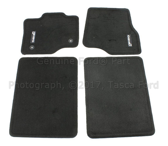JL3Z1613086AC - Interior: Floor Mats, Carpeted, 1st And 2nd Row, Black for Ford: F-150 Image
