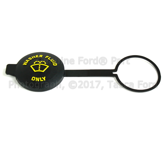 F2UZ17632A - Body: Reservoir Cap for Ford: E-150 Econoline, E-150 Econoline Club Wagon, E-250 Econoline, E-350 Econoline, E-350 Econoline Club Wagon, Econoline Super Duty, Expedition, F-150, F-250, F-250 HD, F-250 Super Duty, F-350, F-350 Super Duty, F-450 Super Duty, F-Super Duty, Mustang, Ranger | Lincoln: Mark VIII, Navigator Image