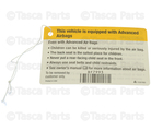 15267993 - Body: Air Bag Label for GM Image
