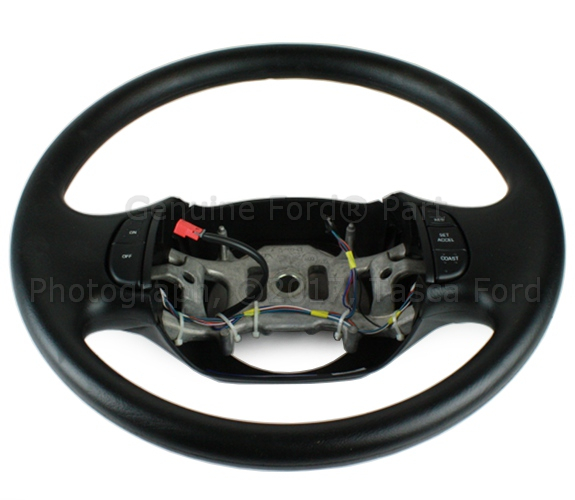 2C3Z3600BAA - Steering: Steering Wheel for Ford: E-150, E-150 Club Wagon, E-250, E-350 Club Wagon, E-350 Super Duty, F-250 Super Duty, F-350 Super Duty, F-450 Super Duty, F-550 Super Duty Image