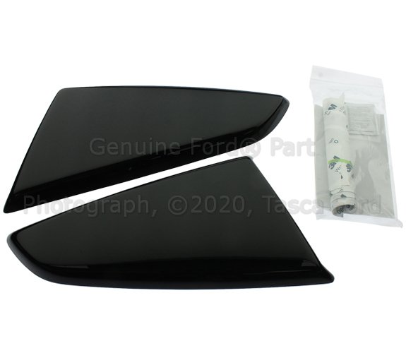 VHR3Z63280B10AF - Exterior: Side Quarter Window Scoop - Absolute Black for Ford: Mustang Image