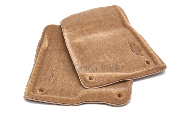 19159908 - Interior: Floor Mats, Carpet, Front for Chevrolet: Silverado 1500, Silverado 1500 Classic, Silverado 1500 HD, Silverado 1500 HD Classic, Silverado 2500, Silverado 2500 HD, Silverado 2500 HD Classic, Silverado 3500, Silverado 3500 Classic, Silverado 3500 HD Image