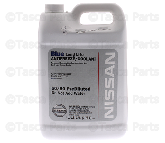 Nissan Long Life Coolant Blue 999MP-L25500P | TascaParts.com