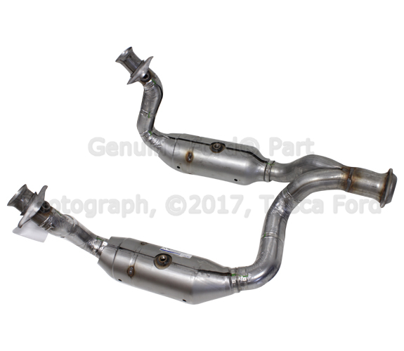 9C3Z5F250E - Exhaust: Catalytic Converter for Ford: F-250 Super Duty, F-350 Super Duty, F-450 Super Duty Image
