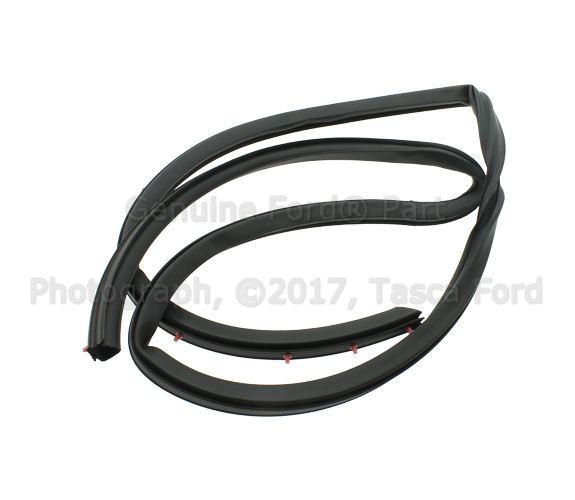 XC2Z1520531AA - Body: Weatherstrip for Ford: E-150 Econoline, E-150 Econoline Club Wagon, E-250 Econoline, E-350 Econoline, E-350 Econoline Club Wagon, E-350 Super Duty, E-450 Econoline Super Duty, Econoline Super Duty Image