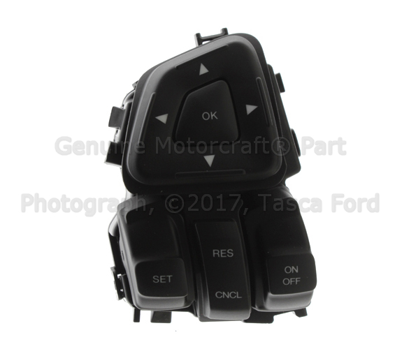 BT4Z9C888AB - Steering: Cruise Switch for Ford: Edge, Explorer, Flex, Police Interceptor Sedan, Police Interceptor Utility, Police Responder Hybrid, Special Service Police Sedan, SSV Plug-In Hybrid, Taurus Image