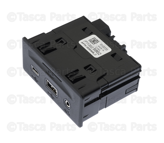 13529862 - Body: USB Port for Chevrolet: Silverado 1500, Silverado 1500 LTD, Silverado 2500 HD, Silverado 3500 HD | GMC: Sierra 1500, Sierra 1500 Limited, Sierra 2500 HD, Sierra 3500 HD Image
