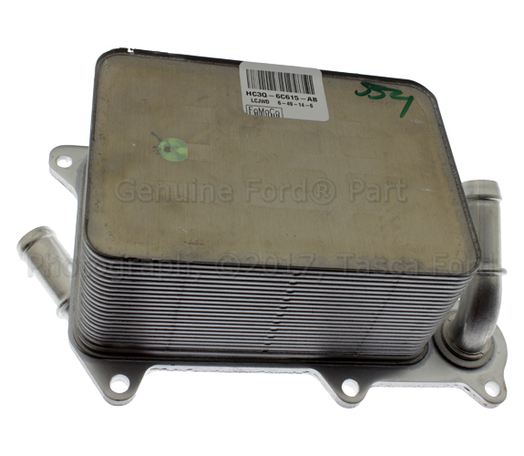 HC3Z6A642A - Engine: Oil Cooler for Ford: F-250 Super Duty, F-350 Super Duty, F-450 Super Duty, F-550 Super Duty Image