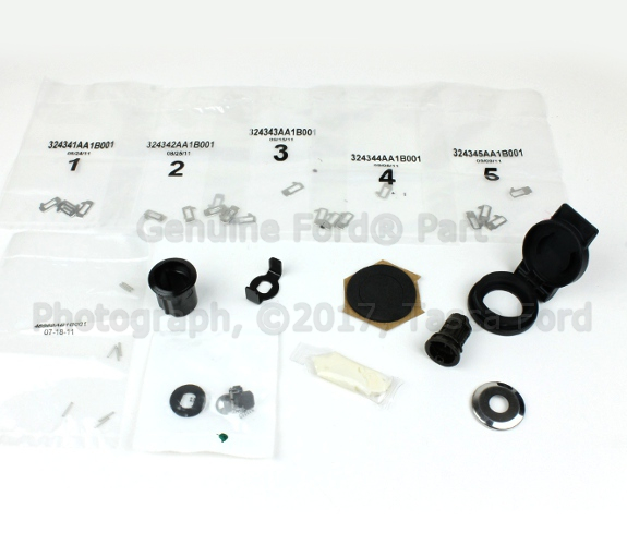 4L3Z1543262BC - Body: Lock Assembly for Ford: Explorer Sport Trac, F-150 | Lincoln: Mark LT Image